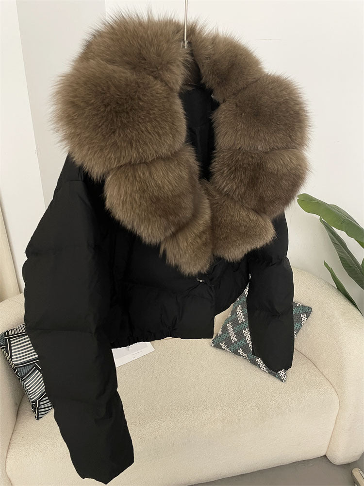Women's Short Fashion Warm Down Jacket