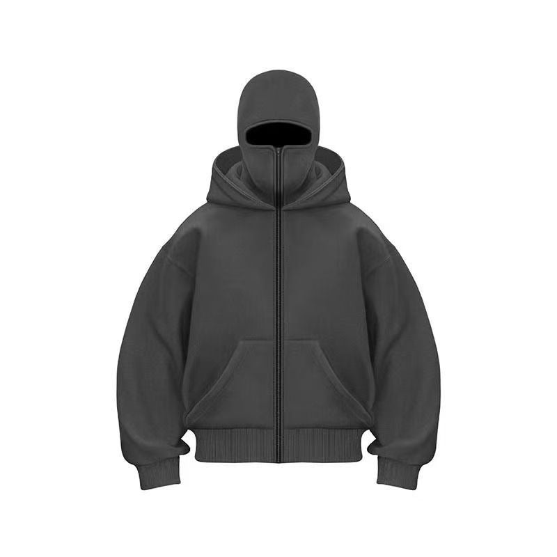 Hooded Zipper Sweatshirt for Men and Women