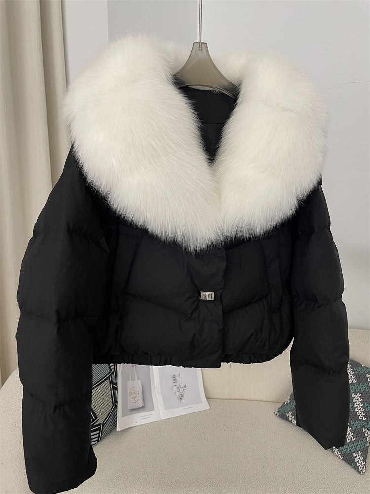 Women's Short Fashion Warm Down Jacket