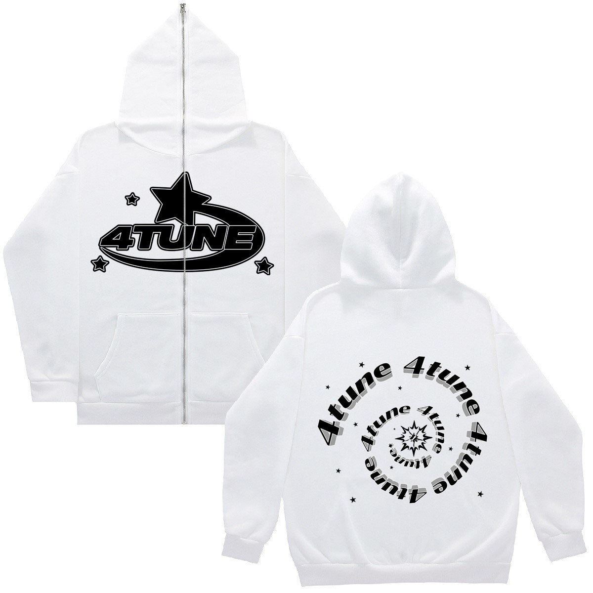 American retro casual hoodie and sweatshirt