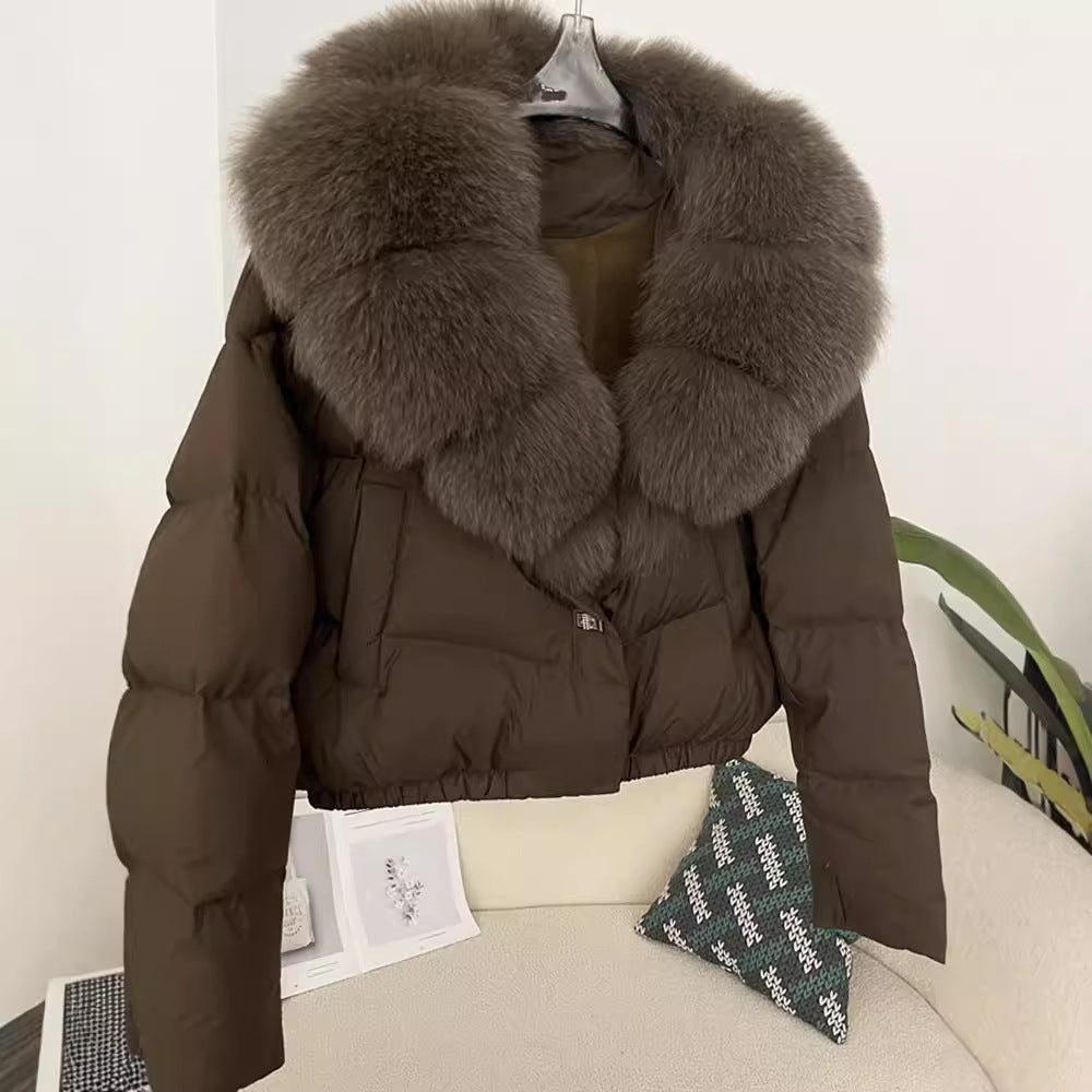 Women's Short Fashion Warm Down Jacket