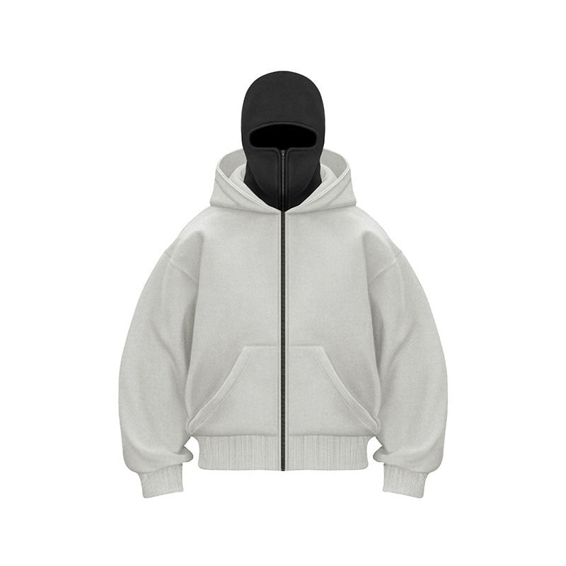 Hooded Zipper Sweatshirt for Men and Women