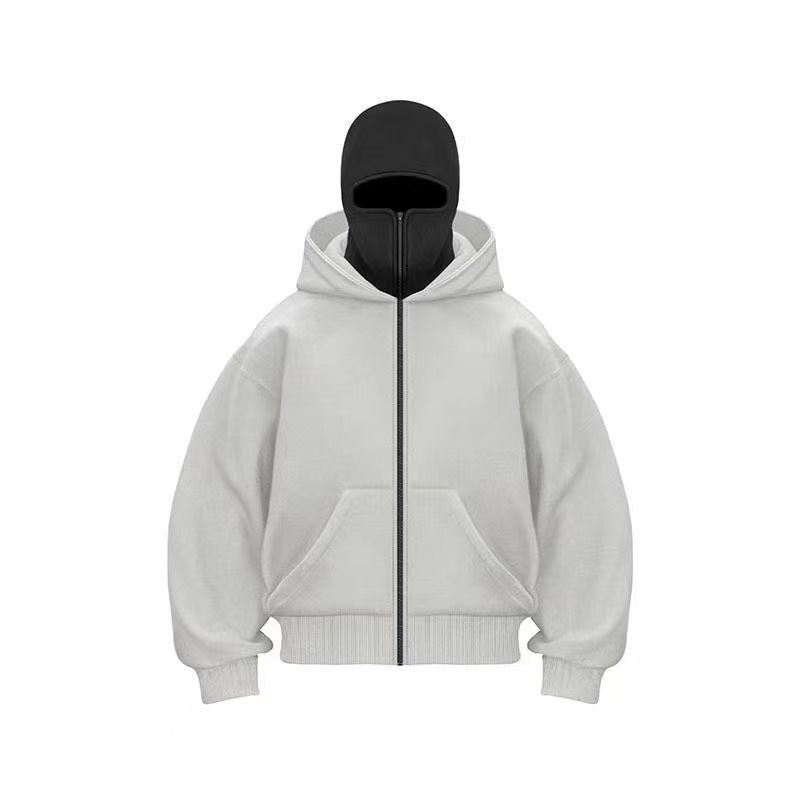 Hooded Zipper Sweatshirt for Men and Women