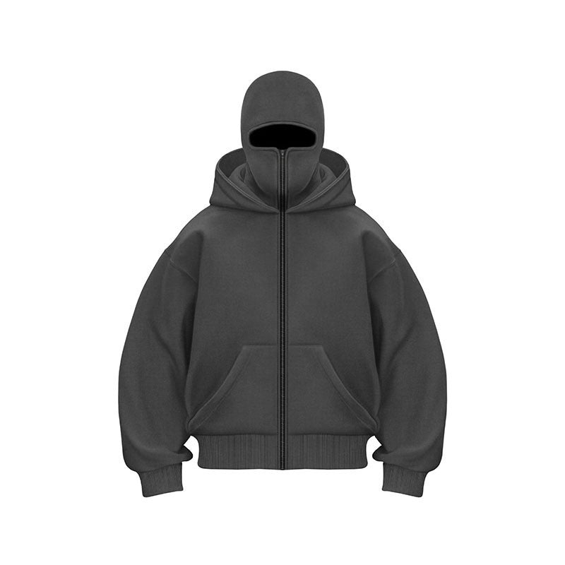Hooded Zipper Sweatshirt for Men and Women