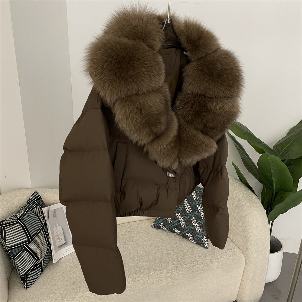 Women's Short Fashion Warm Down Jacket