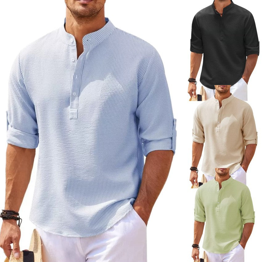 Men's Casual Long Sleeve Shirt