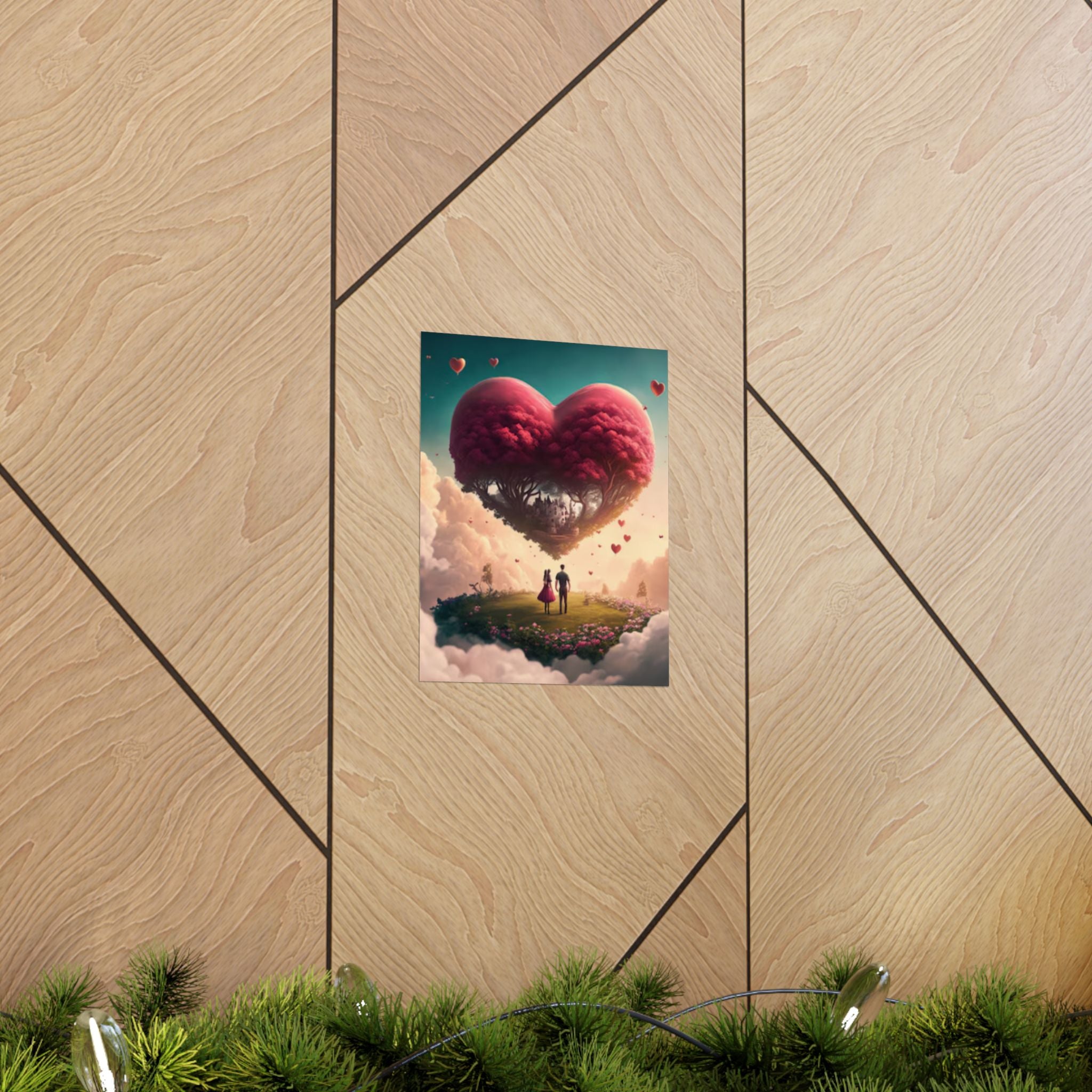 Love Vertical Posters - Matte Finish