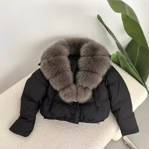 Women's Short Fashion Warm Down Jacket