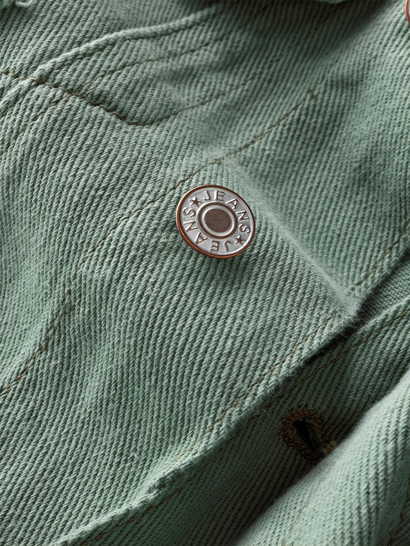 Men's Ripped Lapel Pocket Casual Denim Jacket