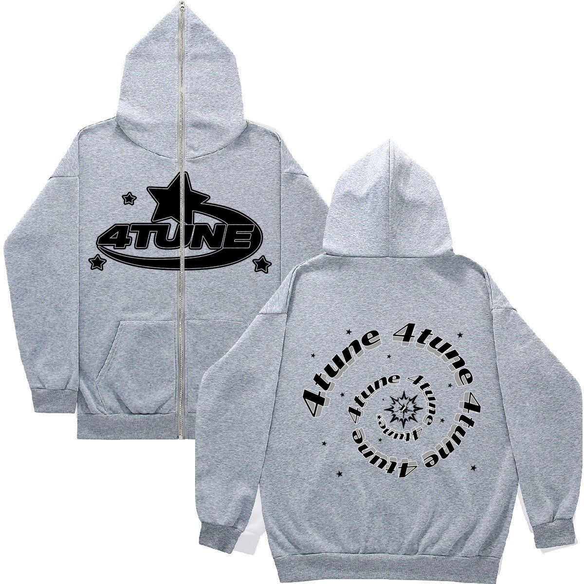American retro casual hoodie and sweatshirt