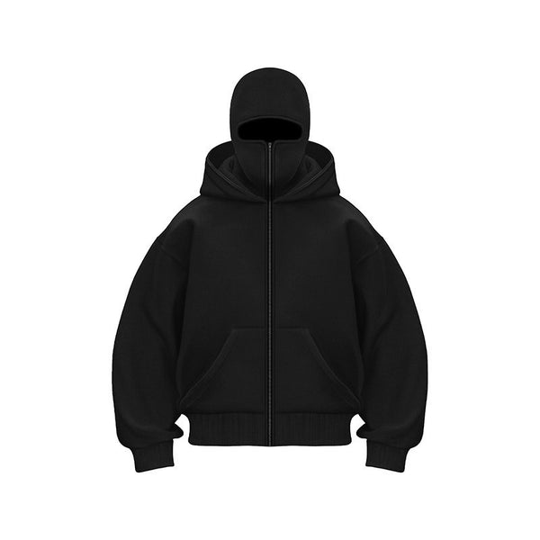 Hooded Zipper Sweatshirt for Men and Women