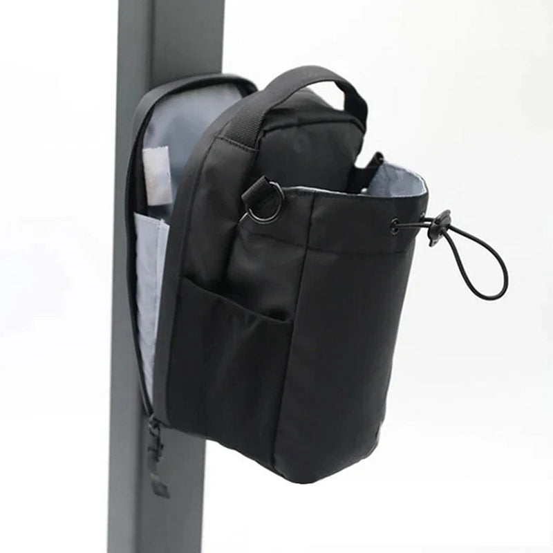 1PC Magnetic Water Bottle Bag - Gym-Specific Water Cup Holder With Strong Magnet For Outdoor Sports And Activities