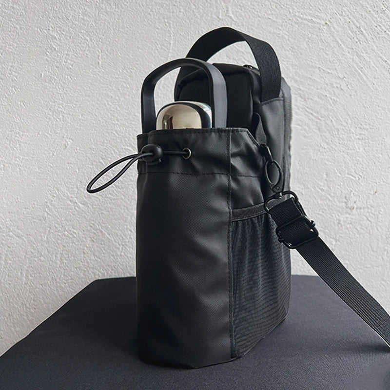 1PC Magnetic Water Bottle Bag - Gym-Specific Water Cup Holder With Strong Magnet For Outdoor Sports And Activities