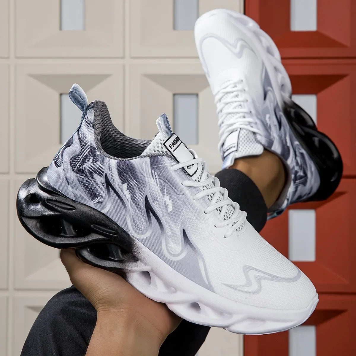 YRZL Womens Sneakers Lightweight Summer Woman Casual Sports Shoes Men Breathable Jogging Trainers Walking Tenis Ladies Shoes