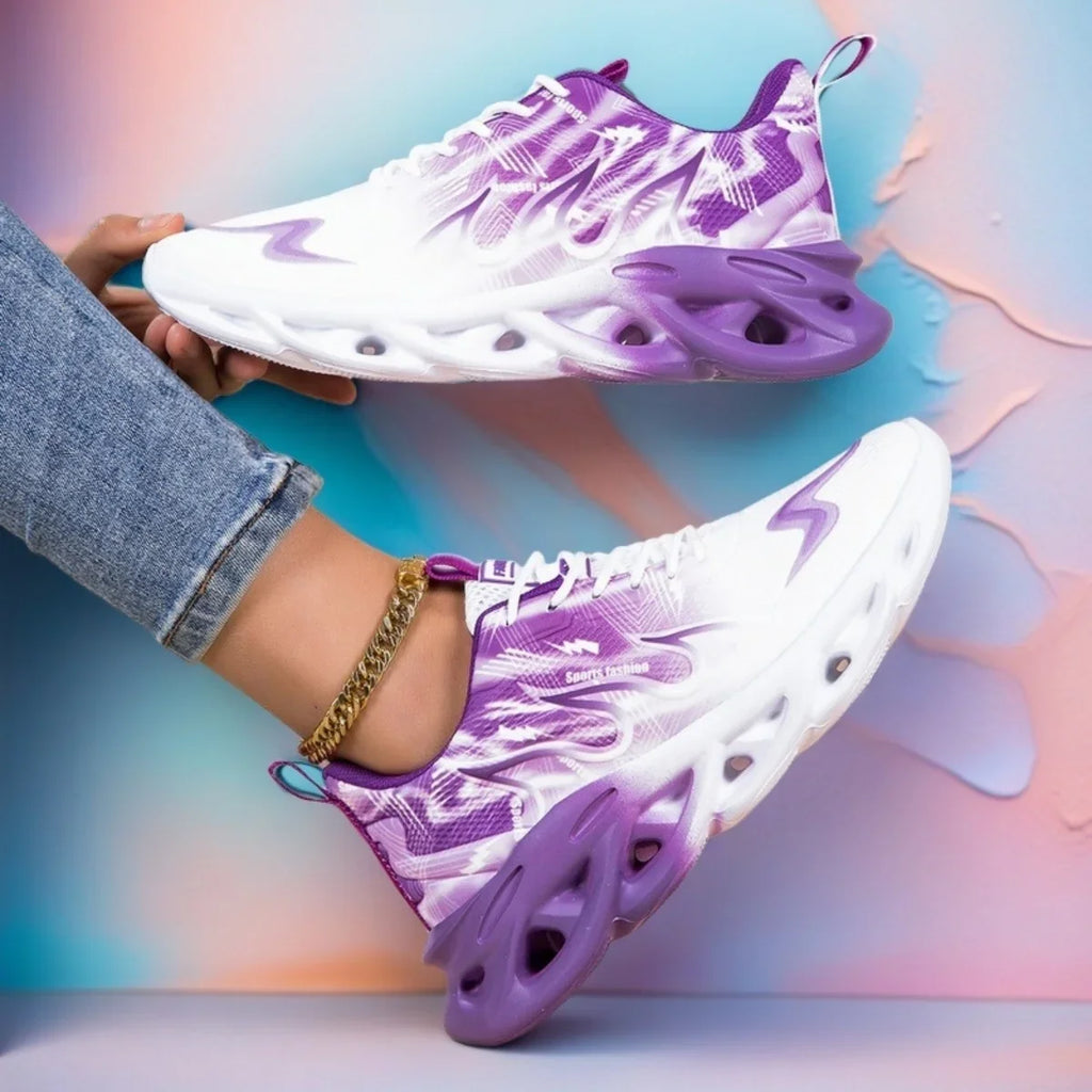 YRZL Womens Sneakers Lightweight Summer Woman Casual Sports Shoes Men Breathable Jogging Trainers Walking Tenis Ladies Shoes