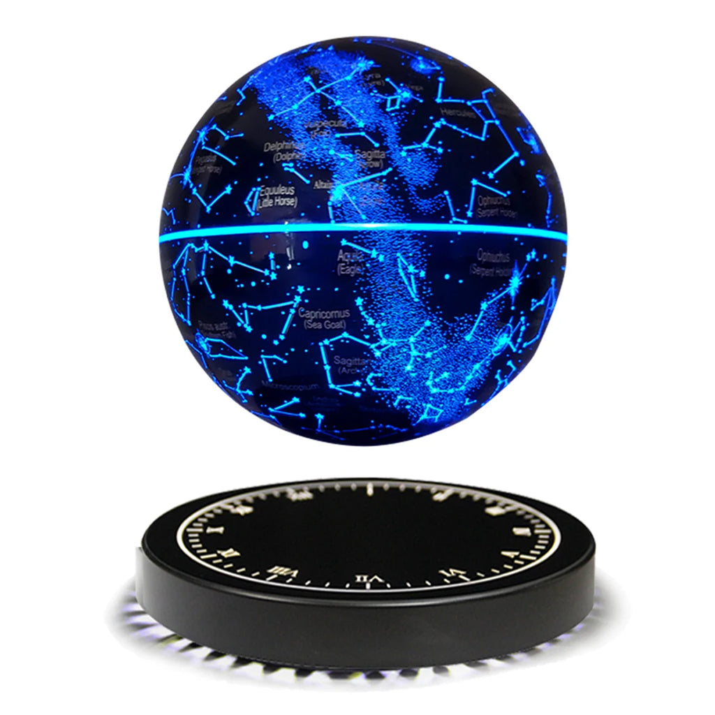 821Popular Magnetic Levitating Star Starry Bedroom Beside Lamp Rechargeable Floating Lights Christmas Gift Home Decoration