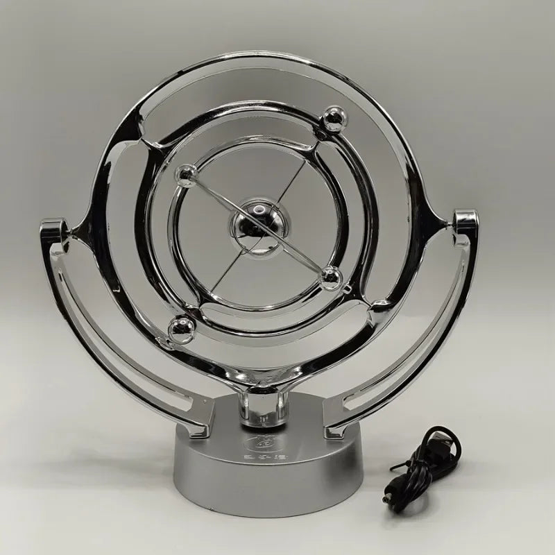 Rotating Magnetic Wobbler Earth Perpetual Motion Desktop Model Celestial Orbit USB Decor Ornament Unique Planetarium Track Gift