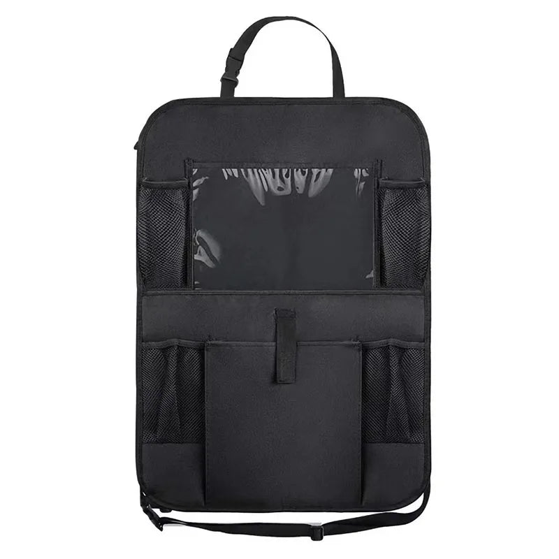 1Pcs Automobile Seat Back Storage Bag Car Seat Back Protector Cover Universal Car Back Seat Organizer with Storage Pockets