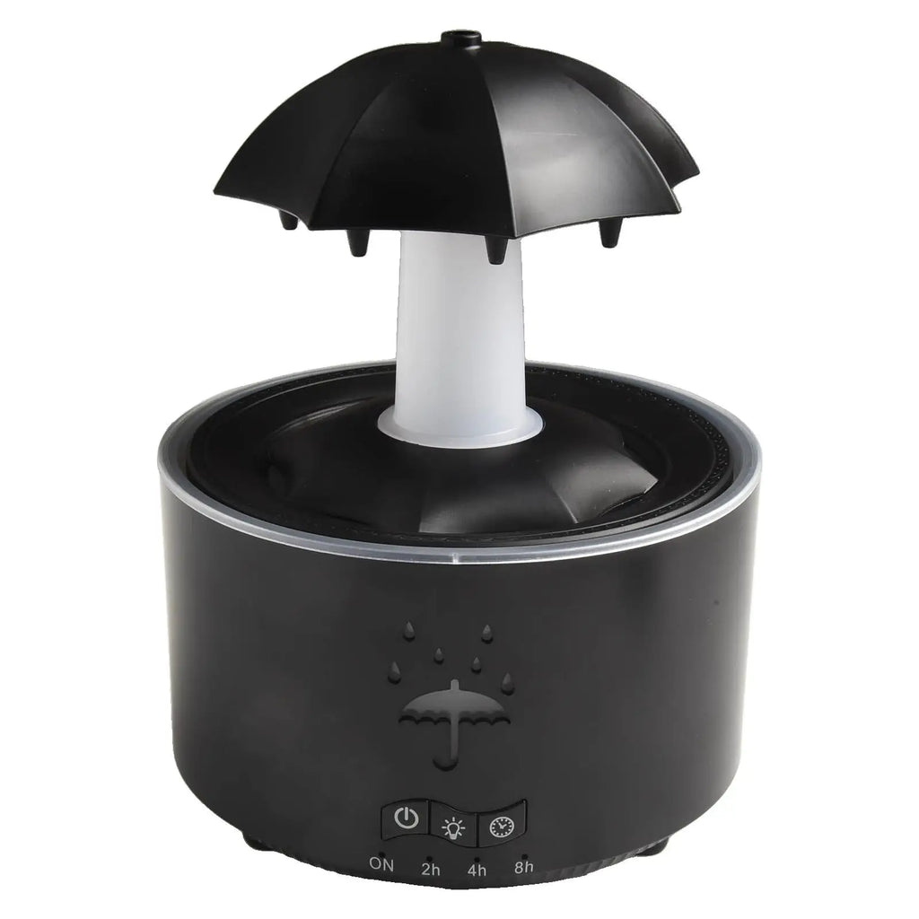 Cloud Rain Humidifier Raindrop Aromatherapy Essential Oil Diffuser Night Light Fountain Water Drop Sound 7 Colors LED Diffuser