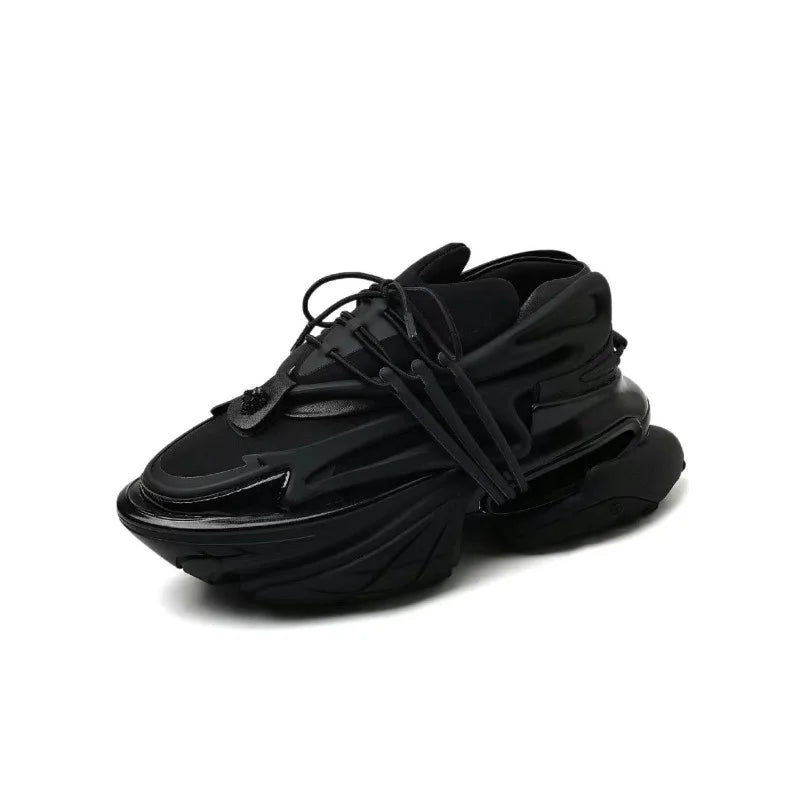 2025 New Running Shoes Man Thick Bottom Sports and Leisure Shoe Women Anti Slip Walking Jogging Shoes Couples Sneakers Unisex