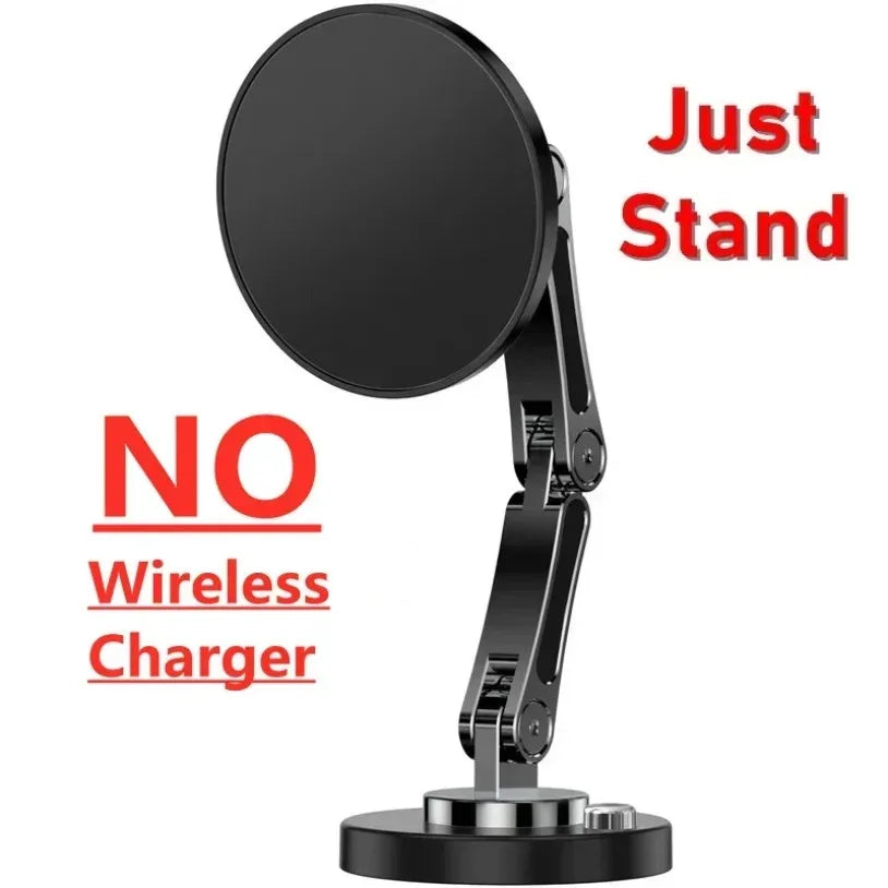 Car Magnetic Wireless Charger Stand Magnet Car Mount Fast Charging Station Phone Holder Bracket For Macsfae All smartphone