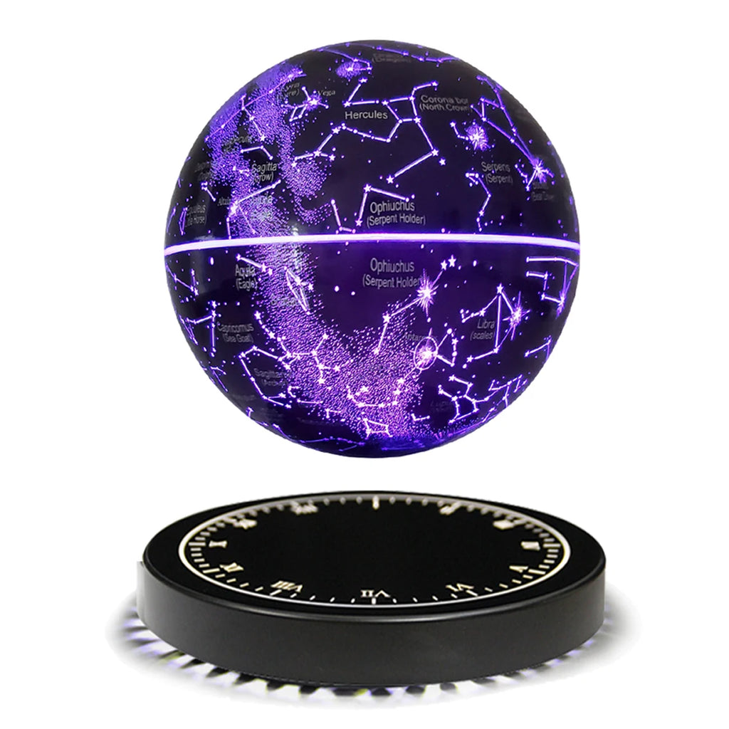 821Popular Magnetic Levitating Star Starry Bedroom Beside Lamp Rechargeable Floating Lights Christmas Gift Home Decoration