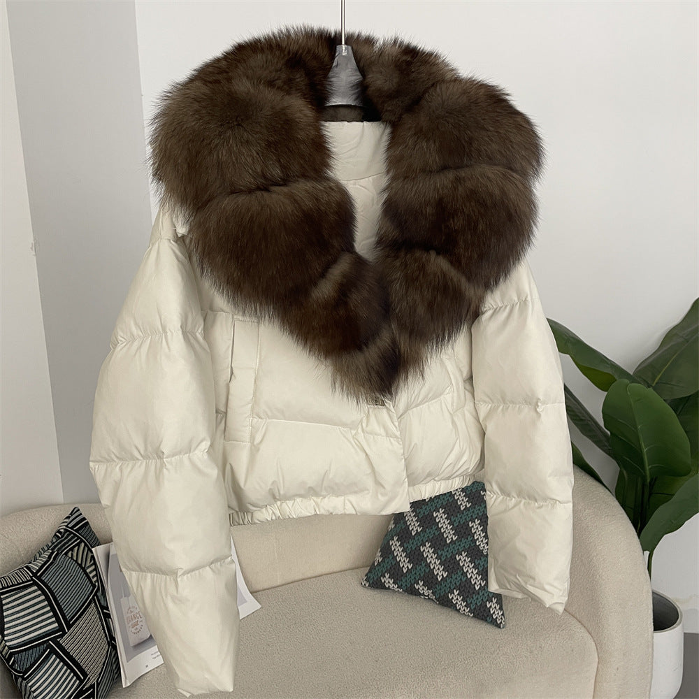 Women's Short Fashion Warm Down Jacket