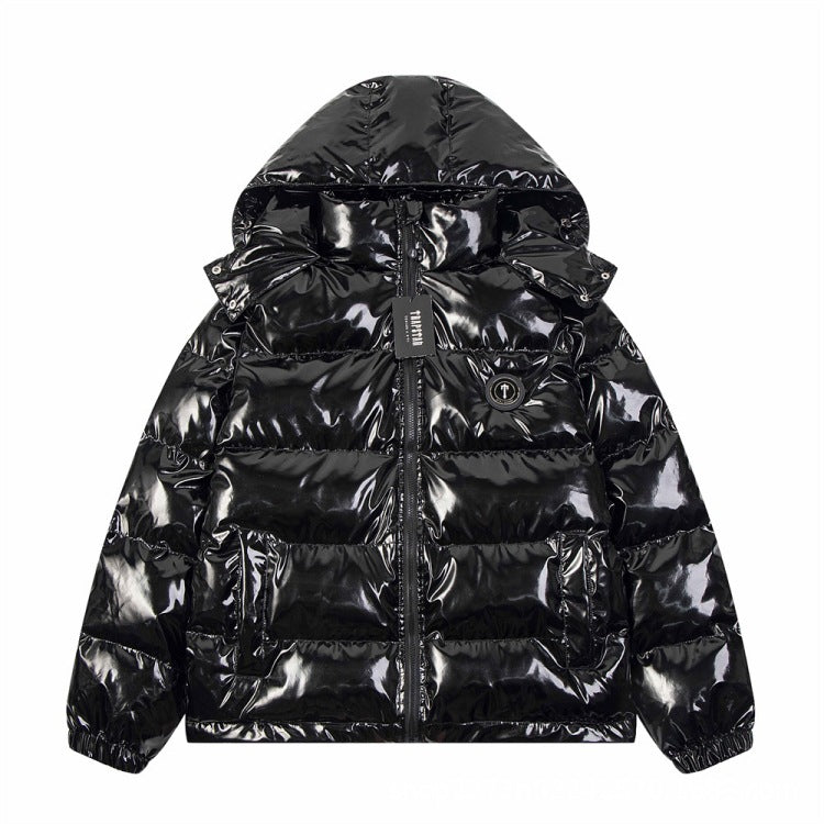 PU leather detachable style jacket