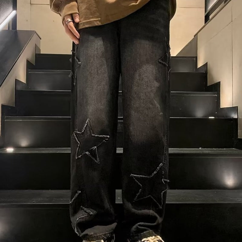 Men's Straight Leg Denim Pants