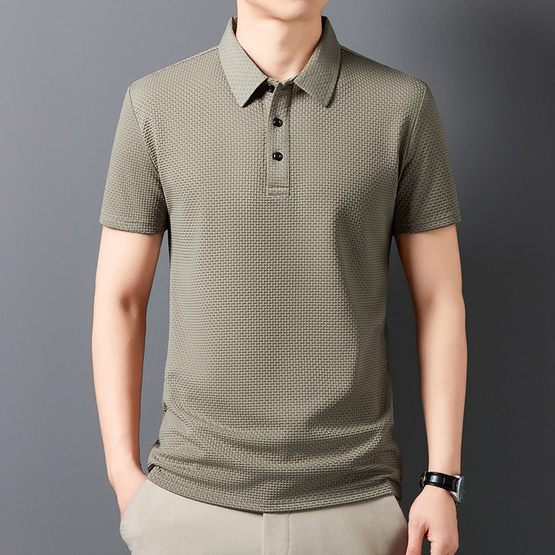 Breathable Men's Summer Polo Shirt