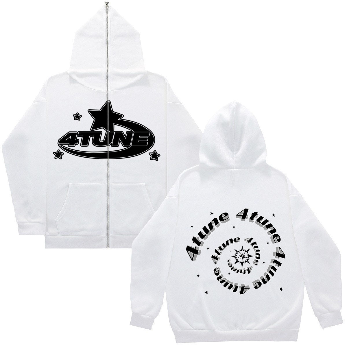 American retro casual hoodie and sweatshirt
