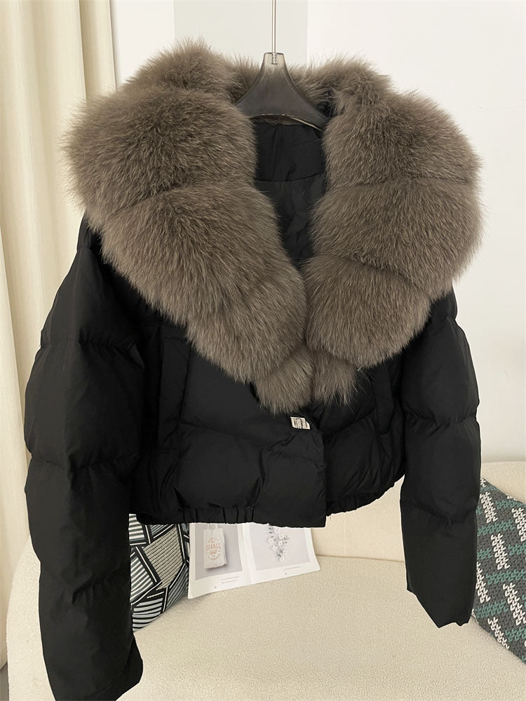 Women's Short Fashion Warm Down Jacket