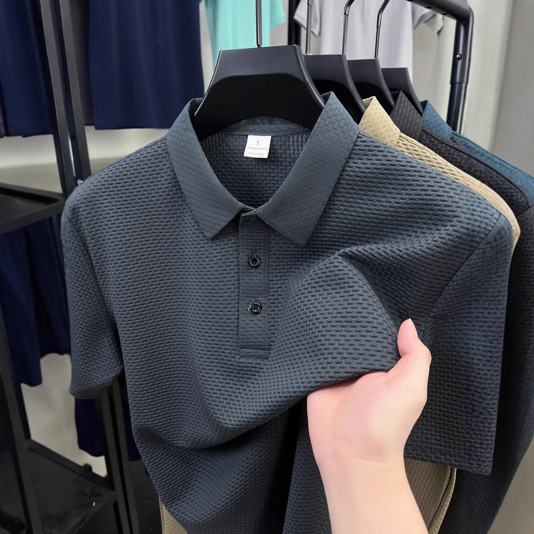 Breathable Men's Summer Polo Shirt