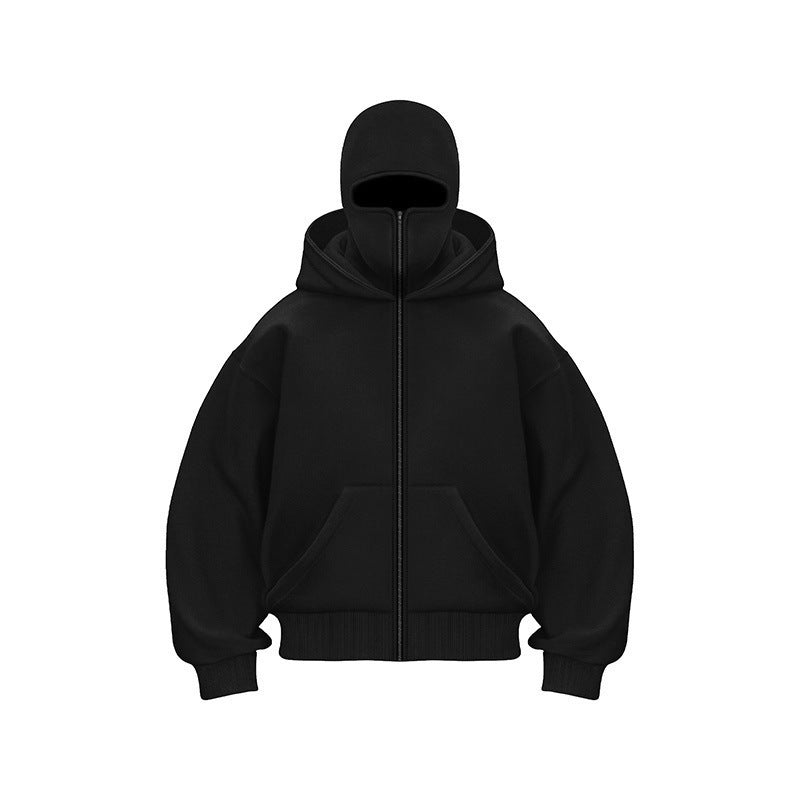 Hooded Zipper Sweatshirt for Men and Women