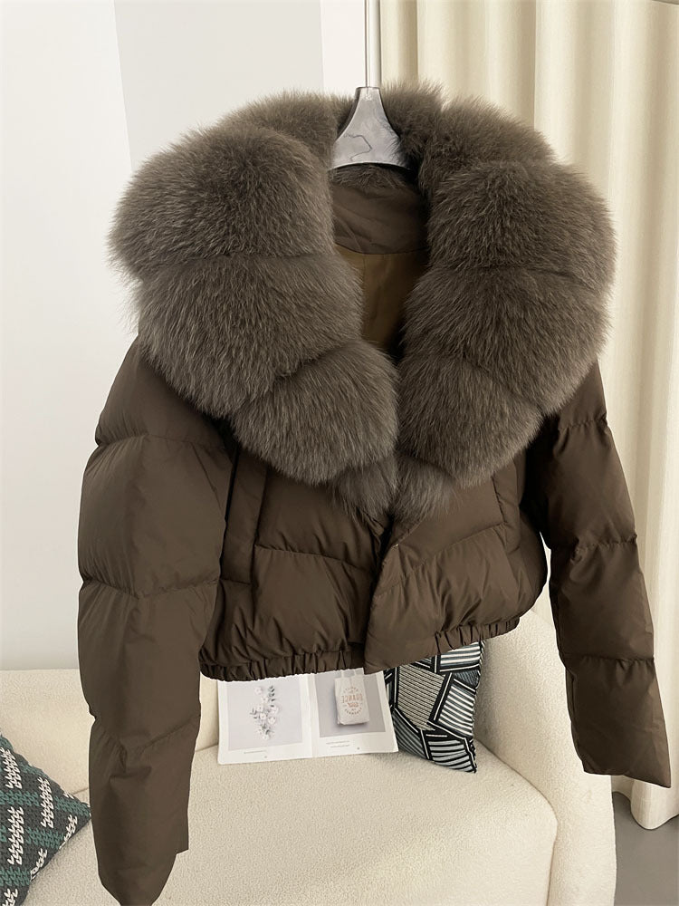 Women's Short Fashion Warm Down Jacket